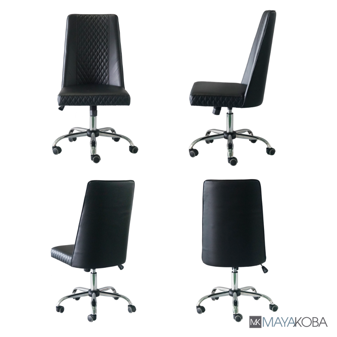 ESTELLE Customer Chair with Rolling Base