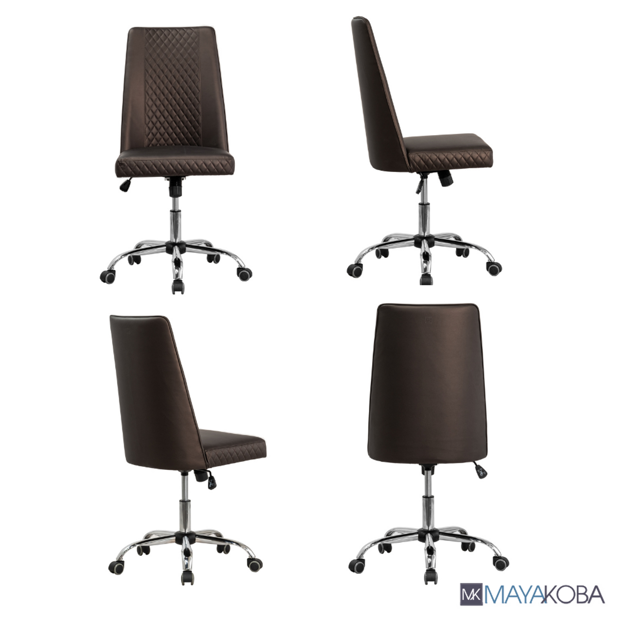 ESTELLE Customer Chair with Rolling Base