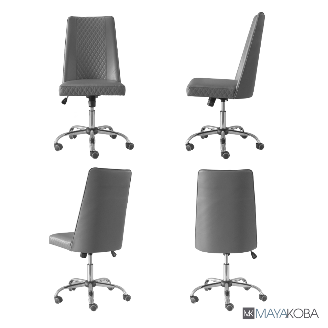 ESTELLE Customer Chair with Rolling Base