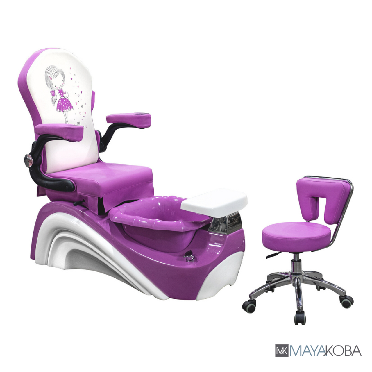 Buttercup Kid Pedicure Spa by Mayakoba