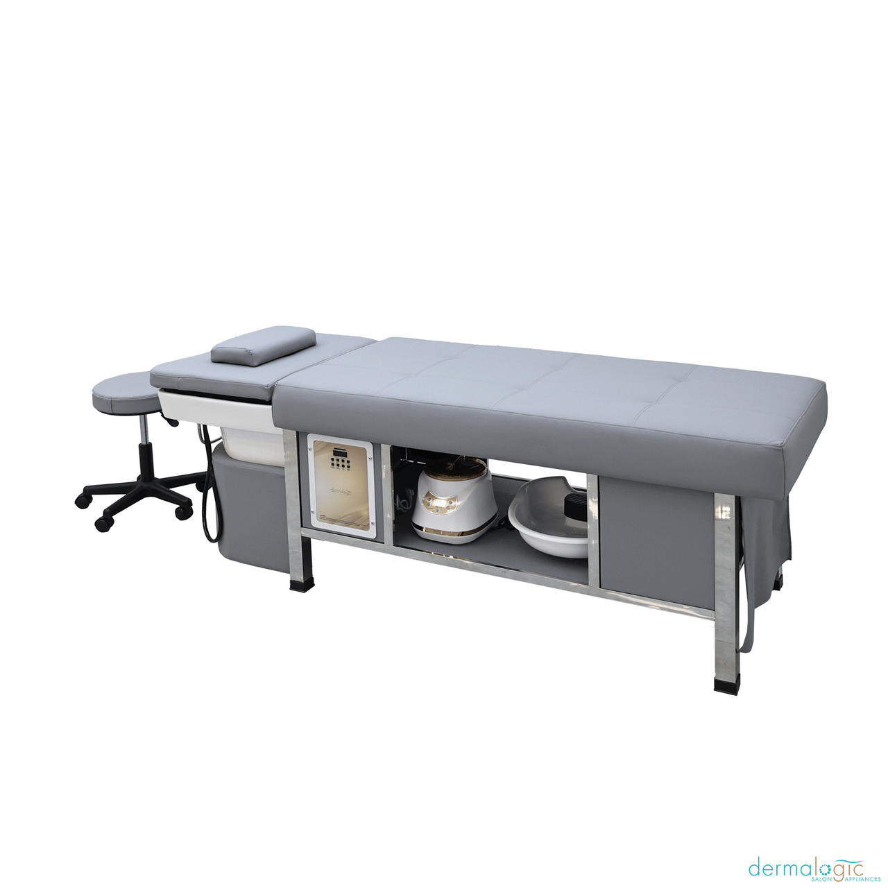 Metro Head Spa & Steam Therapy Treatment Bed by Dermalogic
