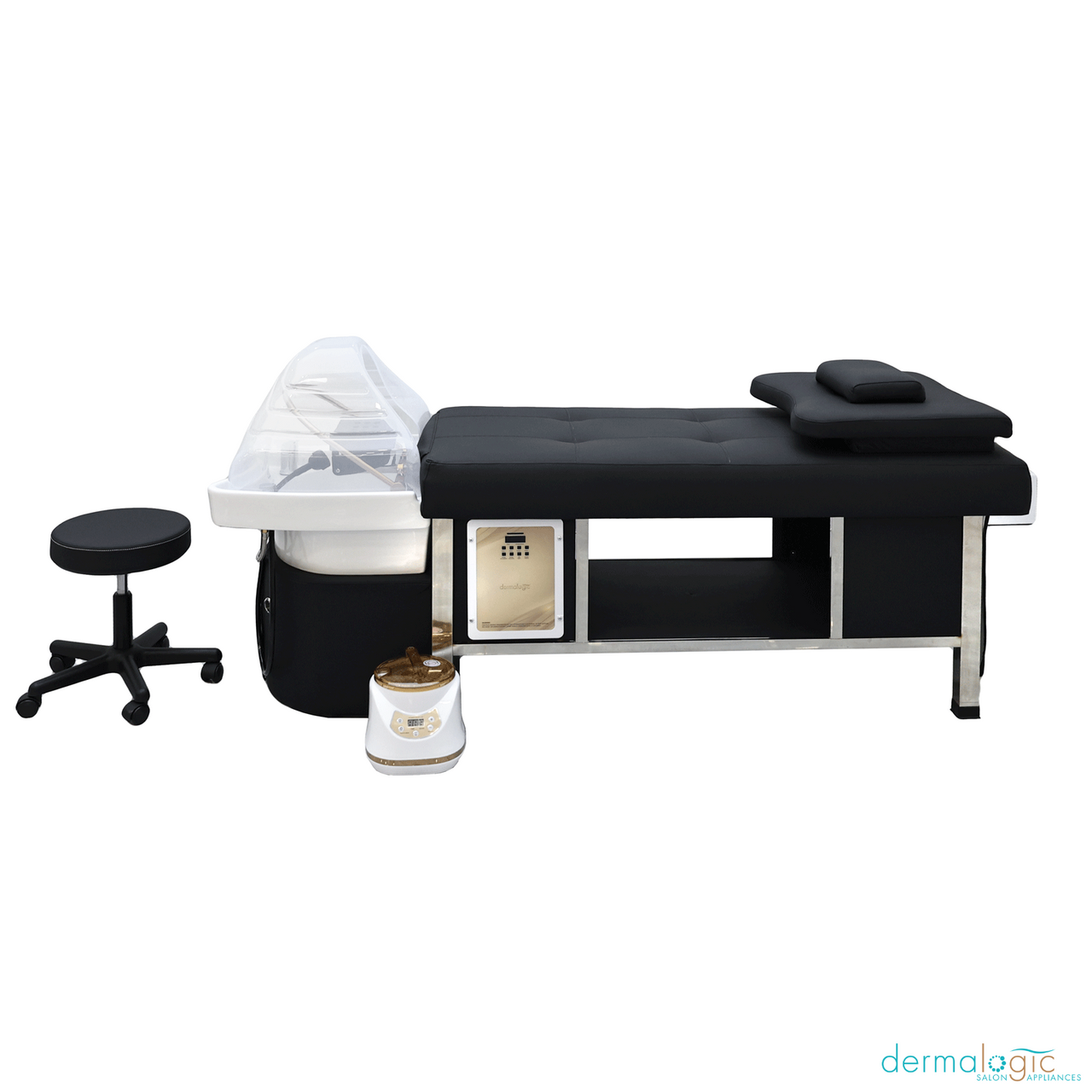 Metro Head Spa & Steam Therapy Treatment Bed by Dermalogic
