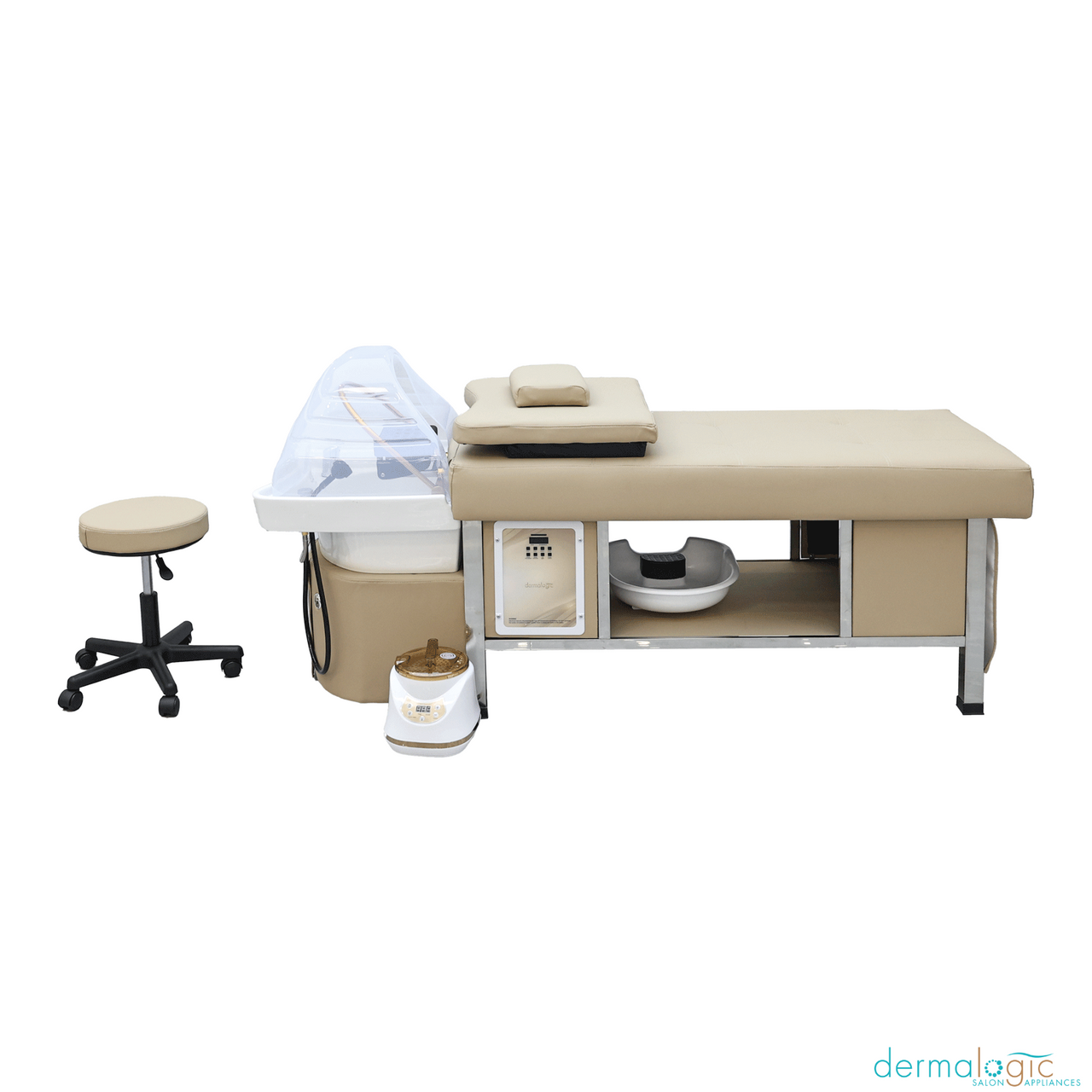 Metro Head Spa & Steam Therapy Treatment Bed by Dermalogic