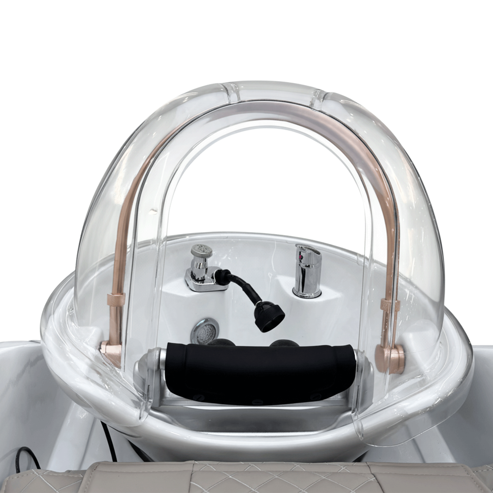 INFINITY Premium Head Spa & Steam Therapy Treatment Shampoo Bed by Dermalogic