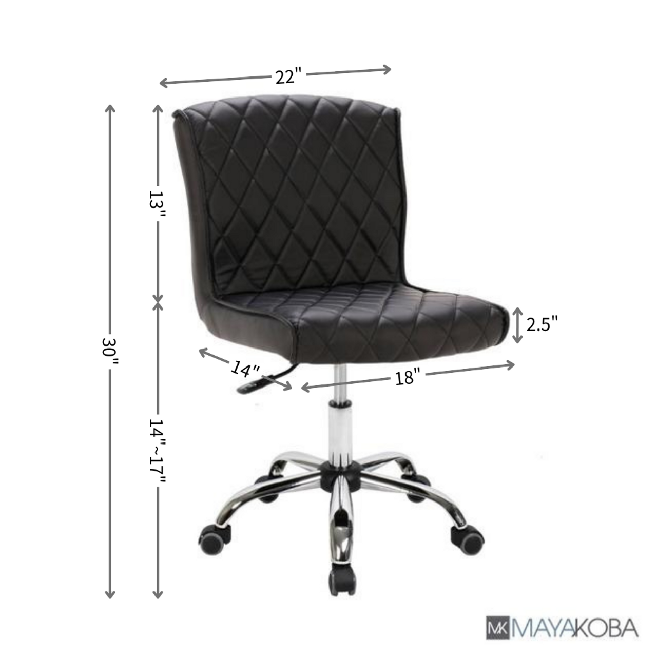 DELIA Technician Stool by Mayakoba