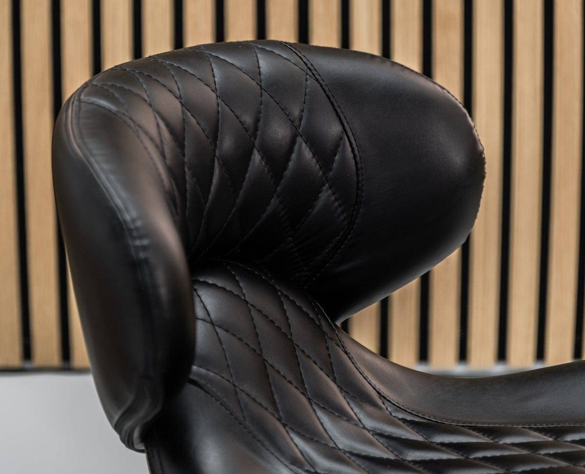 HUGO Pedicure Stool & Manicure Chair (GOLD Casters)